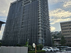鹿児島県鹿児島市　次世代足場工事
