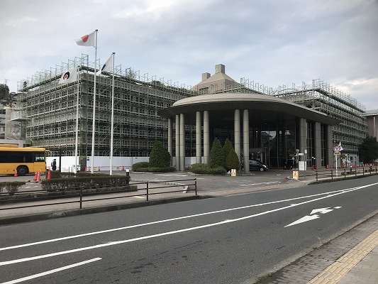 鹿児島県鹿児島市枠組足場