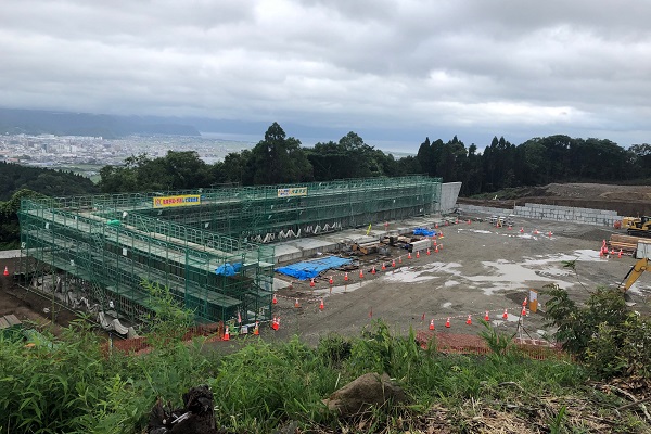 鹿児島県霧島市枠組足場