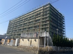 鹿児島県鹿児島市　枠組足場工事