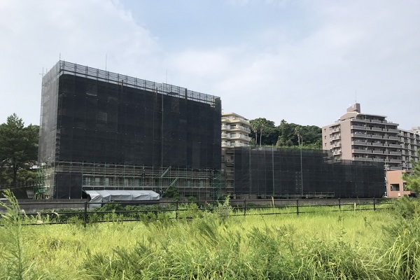 鹿児島県鹿児島市くさび緊結式足場