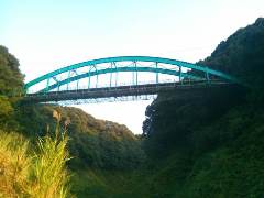 鹿児島県鶴田町吊足場