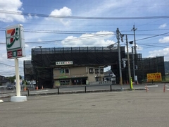 鹿児島県薩摩川内市吊足場