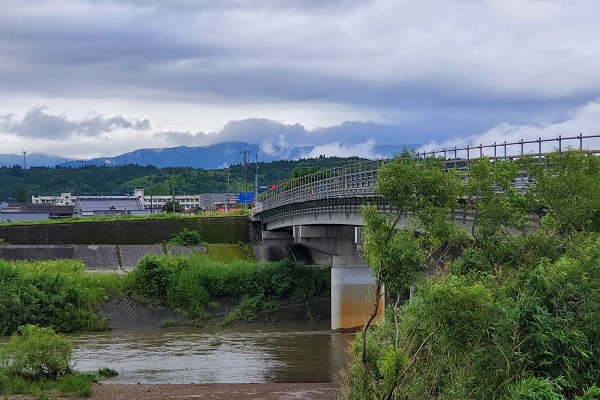 鹿児島県伊佐市橋梁足場