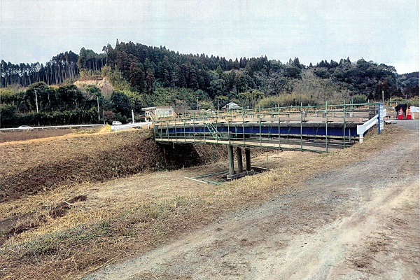 鹿児島県南九州市川辺町吊足場