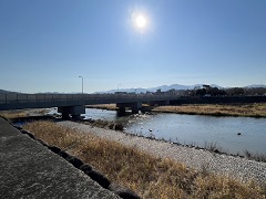 鹿児島県出水市廣瀬橋　吊足場工事