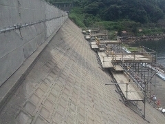 鹿児島県海潟法面足場