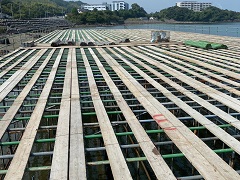 鹿児島県鹿児島市平川　単管足場工事②
