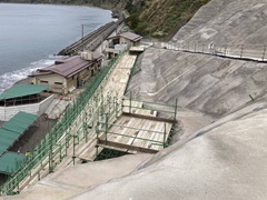 鹿児島県指宿市山川　法面・単管足場工事③